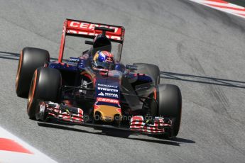 World © Octane Photographic Ltd. Scuderia Toro Rosso STR10 – Max Verstappen Friday 8th May 2015, F1 Spanish GP Practice 2, Circuit de Barcelona-Catalunya, Spain. Digital Ref: 1251CB5D1175