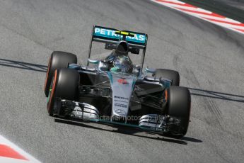 World © Octane Photographic Ltd. Mercedes AMG Petronas F1 W06 Hybrid – Nico Rosberg. Friday 8th May 2015, F1 Spanish GP Practice 2, Circuit de Barcelona-Catalunya, Spain. Digital Ref: 1251CB5D1177