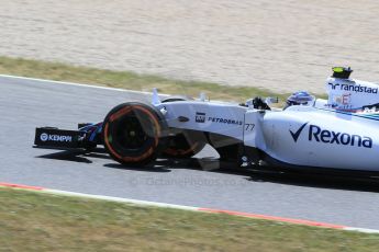 World © Octane Photographic Ltd. Williams Martini Racing FW37 – Valtteri Bottas. Friday 8th May 2015, F1 Spanish GP Practice 2, Circuit de Barcelona-Catalunya, Spain. Digital Ref: 1251LB1D7016