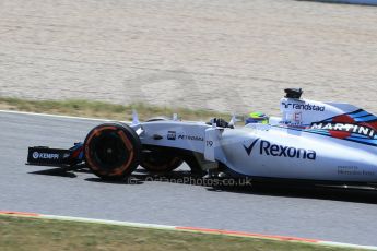 World © Octane Photographic Ltd. Williams Martini Racing FW37 – Felipe Massa. Friday 8th May 2015, F1 Spanish GP Practice 2, Circuit de Barcelona-Catalunya, Spain. Digital Ref: 1251LB1D7036