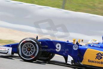 World © Octane Photographic Ltd. Sauber F1 Team C34-Ferrari – Marcus Ericsson. Friday 8th May 2015, F1 Spanish GP Practice 2, Circuit de Barcelona-Catalunya, Spain. Digital Ref: 1251LB1D7093