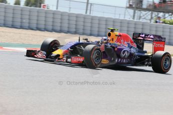 World © Octane Photographic Ltd. Infiniti Red Bull Racing RB11 – Daniil Kvyat. Friday 8th May 2015, F1 Spanish GP Practice 2, Circuit de Barcelona-Catalunya, Spain. Digital Ref: 1251LB1D7145