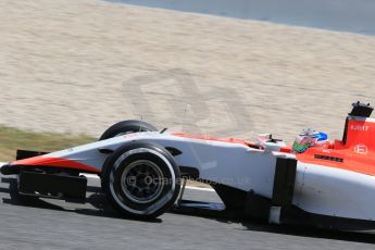 World © Octane Photographic Ltd. Manor Marussia F1 Team – William Stevens. Friday 8th May 2015, F1 Spanish GP Practice 2, Circuit de Barcelona-Catalunya, Spain. Digital Ref: 1251LB1D7233