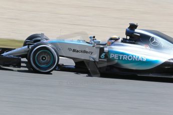 World © Octane Photographic Ltd. Mercedes AMG Petronas F1 W06 Hybrid – Lewis Hamilton. Friday 8th May 2015, F1 Spanish GP Practice 2, Circuit de Barcelona-Catalunya, Spain. Digital Ref: 1251LB1D7298