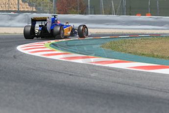 World © Octane Photographic Ltd. Sauber F1 Team C34-Ferrari – Marcus Ericsson. Friday 8th May 2015, F1 Spanish GP Practice 2, Circuit de Barcelona-Catalunya, Spain. Digital Ref: 1251LB1D7343