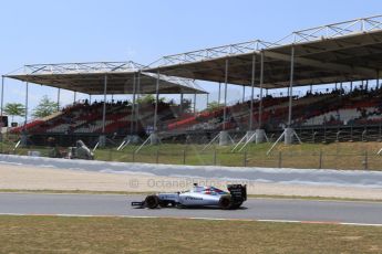 World © Octane Photographic Ltd. Williams Martini Racing FW37 – Felipe Massa. Friday 8th May 2015, F1 Spanish GP Practice 2, Circuit de Barcelona-Catalunya, Spain. Digital Ref: 1251LB7D6485