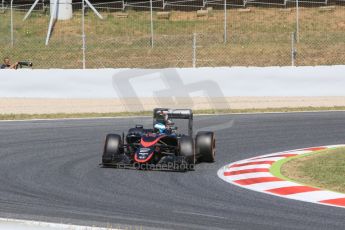 World © Octane Photographic Ltd. McLaren Honda MP4/30 – Fernando Alonso. Saturday 9th May 2015, F1 Spanish GP Practice 3, Circuit de Barcelona-Catalunya, Spain. Digital Ref: 1256CB7D7470