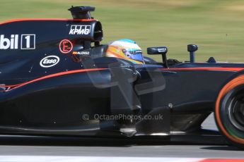 World © Octane Photographic Ltd. McLaren Honda MP4/30 – Fernando Alonso. Saturday 9th May 2015, F1 Spanish GP Practice 3, Circuit de Barcelona-Catalunya, Spain. Digital Ref: 1256CB7D7653