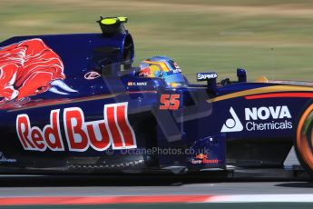 World © Octane Photographic Ltd. Scuderia Toro Rosso STR10 – Carlos Sainz Jnr. Saturday 9th May 2015, F1 Spanish GP Practice 3, Circuit de Barcelona-Catalunya, Spain. Digital Ref: 1256CB7D7688