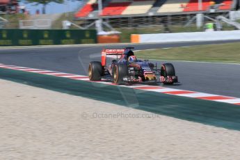 World © Octane Photographic Ltd. Scuderia Toro Rosso STR10 – Max Verstappen Saturday 9th May 2015, F1 Spanish GP Practice 3, Circuit de Barcelona-Catalunya, Spain. Digital Ref: 1256CB7D7738