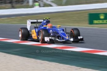 World © Octane Photographic Ltd. Sauber F1 Team C34-Ferrari – Felipe Nasr. Saturday 9th May 2015, F1 Spanish GP Practice 3 Circuit de Barcelona-Catalunya, Spain. Digital Ref: 1256CB7D7750