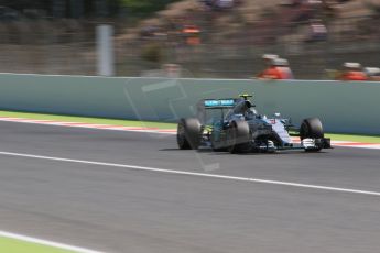 World © Octane Photographic Ltd. Mercedes AMG Petronas F1 W06 Hybrid – Nico Rosberg. Saturday 9th May 2015, F1 Spanish GP Practice 3, Circuit de Barcelona-Catalunya, Spain. Digital Ref: 1256CB7D7790