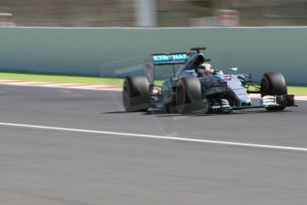 World © Octane Photographic Ltd. Mercedes AMG Petronas F1 W06 Hybrid – Lewis Hamilton. Saturday 9th May 2015, F1 Spanish GP Practice 3, Circuit de Barcelona-Catalunya, Spain. Digital Ref: 1256CB7D7807