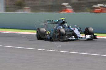 World © Octane Photographic Ltd. Mercedes AMG Petronas F1 W06 Hybrid – Nico Rosberg. Saturday 9th May 2015, F1 Spanish GP Practice 3, Circuit de Barcelona-Catalunya, Spain. Digital Ref: 1256CB7D7810