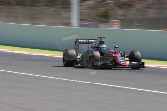 World © Octane Photographic Ltd. McLaren Honda MP4/30 – Fernando Alonso. Saturday 9th May 2015, F1 Spanish GP Practice 3, Circuit de Barcelona-Catalunya, Spain. Digital Ref: 1256CB7D7822