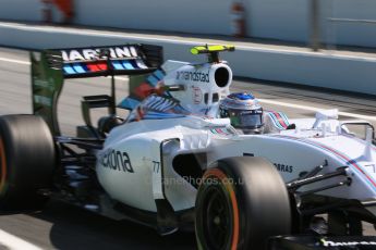 World © Octane Photographic Ltd. Williams Martini Racing FW37 – Valtteri Bottas. Saturday 9th May 2015, F1 Spanish GP Formula 1 Practice 3, Circuit de Barcelona-Catalunya, Spain. Digital Ref: 1256CB7D7865