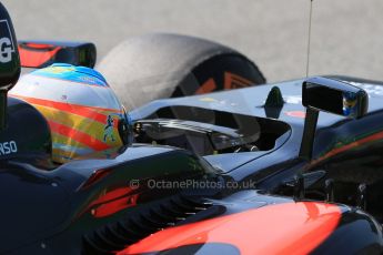 World © Octane Photographic Ltd. McLaren Honda MP4/30 – Fernando Alonso. Saturday 9th May 2015, F1 Spanish GP Formula 1 Practice 3, Circuit de Barcelona-Catalunya, Spain. Digital Ref: 1256CB7D7893