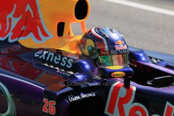 World © Octane Photographic Ltd. Infiniti Red Bull Racing RB11 – Daniil Kvyat. Saturday 9th May 2015, F1 Spanish GP Formula 1 Practice 3, Circuit de Barcelona-Catalunya, Spain. Digital Ref: 1256CB7D7906