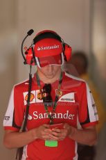 World © Octane Photographic Ltd. Scuderia Ferrari - Reserve Driver - Esteban Gutierrez. Saturday 9th May 2015, F1 Spanish GP Practice 3, Circuit de Barcelona-Catalunya, Spain. Digital Ref: 1256LB1D7818