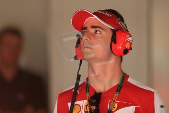 World © Octane Photographic Ltd. Scuderia Ferrari - Reserve Driver - Esteban Gutierrez. Saturday 9th May 2015, F1 Spanish GP Practice 3, Circuit de Barcelona-Catalunya, Spain. Digital Ref: 1256LB1D7822