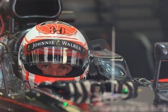 World © Octane Photographic Ltd. McLaren Honda MP4/30 - Jenson Button. Saturday 9th May 2015, F1 Spanish GP Practice 3, Circuit de Barcelona-Catalunya, Spain. Digital Ref: 1256LB1D7830