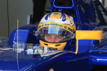 World © Octane Photographic Ltd. Sauber F1 Team C34-Ferrari – Marcus Ericsson. Saturday 9th May 2015, F1 Spanish GP Practice 3, Circuit de Barcelona-Catalunya, Spain. Digital Ref: 1256LB1D7853