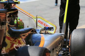 World © Octane Photographic Ltd. Sahara Force India VJM08 – Sergio Perez. Saturday 9th May 2015, F1 Spanish GP Formula 1 Practice 3, Circuit de Barcelona-Catalunya, Spain. Digital Ref: 1256LB1D8095