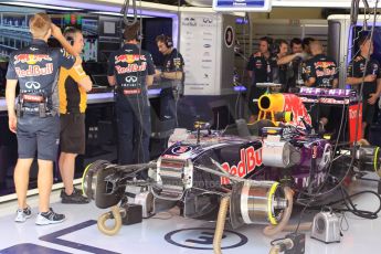 World © Octane Photographic Ltd. Infiniti Red Bull Racing RB11 – Daniel Ricciardo. Saturday 9th May 2015, F1 Spanish GP Practice 3, Circuit de Barcelona-Catalunya, Spain. Digital Ref: 1256LW1L7410