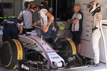 World © Octane Photographic Ltd. Williams Martini Racing FW37 – Valtteri Bottas. Saturday 9th May 2015, F1 Spanish GP Practice 3, Circuit de Barcelona-Catalunya, Spain. Digital Ref: 1256LW1L7416