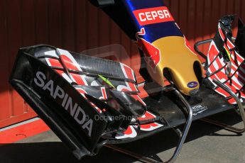 World © Octane Photographic Ltd. Scuderia Toro Rosso. Saturday 9th May 2015, F1 Spanish GP Practice 3, Circuit de Barcelona-Catalunya, Spain. Digital Ref: 1256LW1L7500