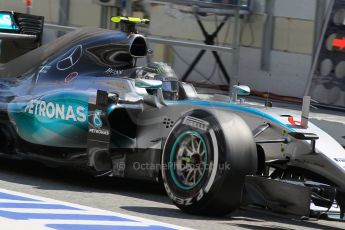 World © Octane Photographic Ltd. Mercedes AMG Petronas F1 W06 Hybrid – Nico Rosberg. Saturday 9th May 2015, F1 Spanish GP Formula 1 Practice 3, Circuit de Barcelona-Catalunya, Spain. Digital Ref: 1256LW1L7765