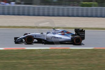 World © Octane Photographic Ltd. Williams Martini Racing FW37 – Valtteri Bottas. Saturday 9th May 2015, F1 Spanish GP Qualifying, Circuit de Barcelona-Catalunya, Spain. Digital Ref: 1257CB7D7992