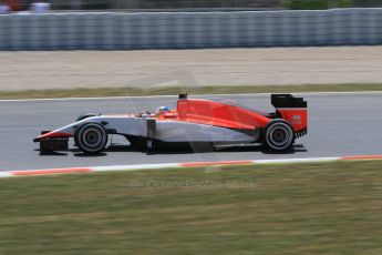 World © Octane Photographic Ltd. Manor Marussia F1 Team – William Stevens. Saturday 9th May 2015, F1 Spanish GP Qualifying, Circuit de Barcelona-Catalunya, Spain. Digital Ref: 1257CB7D7997