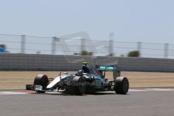 World © Octane Photographic Ltd. Mercedes AMG Petronas F1 W06 Hybrid – Nico Rosberg. Saturday 9th May 2015, F1 Spanish GP Qualifying, Circuit de Barcelona-Catalunya, Spain. Digital Ref: 1257CB7D8233