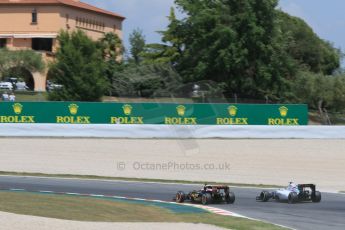 World © Octane Photographic Ltd. Lotus F1 Team E23 Hybrid – Pastor Maldonado. Saturday 9th May 2015, F1 Spanish GP Qualifying, Circuit de Barcelona-Catalunya, Spain. Digital Ref: 1257CB7D8258
