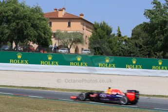 World © Octane Photographic Ltd. Infiniti Red Bull Racing RB11 – Daniel Ricciardo. Saturday 9th May 2015, F1 Spanish GP Qualifying, Circuit de Barcelona-Catalunya, Spain. Digital Ref: 1257CB7D8325