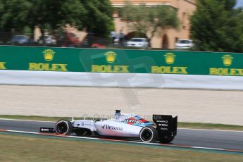 World © Octane Photographic Ltd. Williams Martini Racing FW37 – Felipe Massa. Saturday 9th May 2015, F1 Spanish GP Qualifying, Circuit de Barcelona-Catalunya, Spain. Digital Ref: 1257CB7D8333