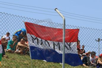 World © Octane Photographic Ltd. Fans. Saturday 9th May 2015, F1 Spanish GP Qualifying, Circuit de Barcelona-Catalunya, Spain. Digital Ref: 1257CB7D8344