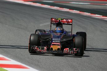 World © Octane Photographic Ltd. Scuderia Toro Rosso STR10 – Carlos Sainz Jnr. Saturday 9th May 2015, F1 Spanish GP Qualifying, Circuit de Barcelona-Catalunya, Spain. Digital Ref: 1257LB1D8432