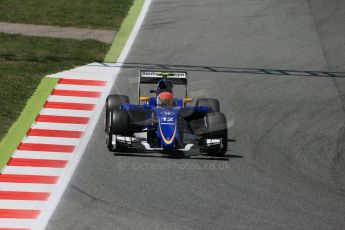 World © Octane Photographic Ltd. Sauber F1 Team C34-Ferrari – Felipe Nasr. Saturday 9th May 2015, F1 Spanish GP Qualifying Circuit de Barcelona-Catalunya, Spain. Digital Ref: 1257LB1D8547