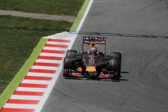 World © Octane Photographic Ltd. Infiniti Red Bull Racing RB11 – Daniel Ricciardo. Saturday 9th May 2015, F1 Spanish GP Qualifying, Circuit de Barcelona-Catalunya, Spain. Digital Ref: 1257LB1D8554