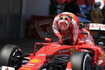 World © Octane Photographic Ltd. Scuderia Ferrari SF15-T– Sebastian Vettel. Saturday 9th May 2015, F1 Spanish GP Qualifying, Circuit de Barcelona-Catalunya, Spain. Digital Ref: 1257LB1D8664
