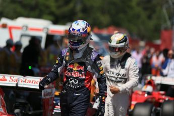 World © Octane Photographic Ltd. Infiniti Red Bull Racing RB11 – Daniel Ricciardo. Saturday 9th May 2015, F1 Spanish GP Qualifying, Circuit de Barcelona-Catalunya, Spain. Digital Ref: 1257LB1D8683