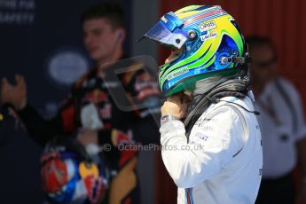 World © Octane Photographic Ltd. Williams Martini Racing FW37 – Felipe Massa. Saturday 9th May 2015, F1 Spanish GP Qualifying, Circuit de Barcelona-Catalunya, Spain. Digital Ref: 1257LB1D8744