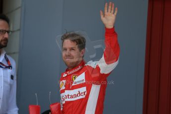 World © Octane Photographic Ltd. Scuderia Ferrari SF15-T– Sebastian Vettel. Saturday 9th May 2015, F1 Spanish GP Qualifying, Circuit de Barcelona-Catalunya, Spain. Digital Ref: 1257LB1D8783