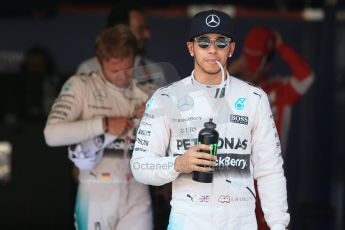 World © Octane Photographic Ltd. Mercedes AMG Petronas F1 W06 Hybrid – Lewis Hamilton. Saturday 9th May 2015, F1 Spanish GP Qualifying, Circuit de Barcelona-Catalunya, Spain. Digital Ref: 1257LB1D8808