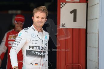 World © Octane Photographic Ltd. Mercedes AMG Petronas F1 W06 Hybrid – Nico Rosberg. Saturday 9th May 2015, F1 Spanish GP Qualifying, Circuit de Barcelona-Catalunya, Spain. Digital Ref: 1257LB1D8828