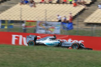 World © Octane Photographic Ltd. Mercedes AMG Petronas F1 W06 Hybrid – Lewis Hamilton. Saturday 9th May 2015, F1 Spanish GP Qualifying, Circuit de Barcelona-Catalunya, Spain. Digital Ref: 1257LW1L7935