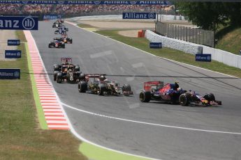 World © Octane Photographic Ltd. Scuderia Toro Rosso STR10 – Carlos Sainz Jnr. Sunday 10th May 2015, F1 Spanish GP Formula 1 Race, Circuit de Barcelona-Catalunya, Spain. Digital Ref: 1265CB5D1957