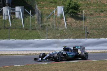 World © Octane Photographic Ltd. Mercedes AMG Petronas F1 W06 Hybrid – Nico Rosberg. Sunday 10th May 2015, F1 Spanish GP Formula 1 Race, Circuit de Barcelona-Catalunya, Spain. Digital Ref: 1265LB1D0351